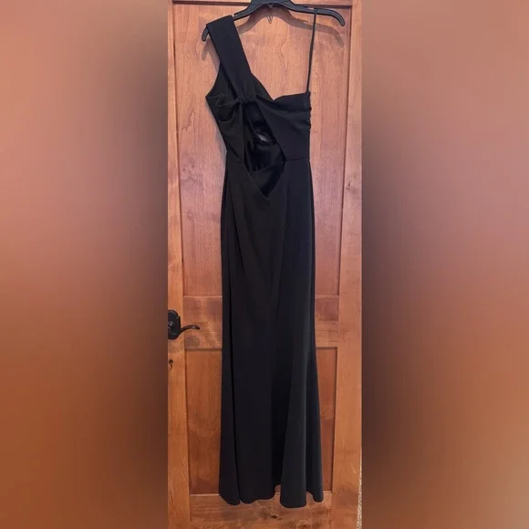Revolve - Katie May Elegant Black Evening Gown - Picture 4 of 4